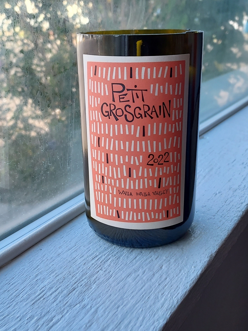 Mystic Autumn Ginger Wine Bootle Candle